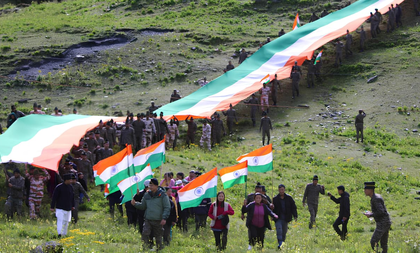 Indian Army, ITBP and locals unite for historic ‘Tiranga March’ at 14,000 ft in Tawang | Indian Army, ITBP and locals unite for historic ‘Tiranga March’ at 14,000 ft in Tawang