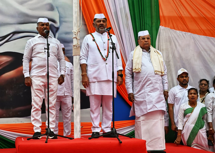 Vote fraud brought dishonour to nation; Cong brought Independence to India, says K'taka Dy CM Shivakumar | Vote fraud brought dishonour to nation; Cong brought Independence to India, says K'taka Dy CM Shivakumar