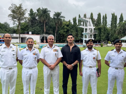 Ahan Shetty pays tribute to the Indian Armed Forces from 'Border 2' set this Independence Day | Ahan Shetty pays tribute to the Indian Armed Forces from 'Border 2' set this Independence Day