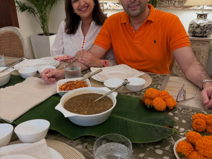 Parineeti Chopra & Raghav Chadha spend Independence Day with an afternoon at home | Parineeti Chopra & Raghav Chadha spend Independence Day with an afternoon at home