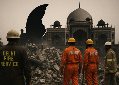 Delhi: 6 killed in roof collapse in unit attached to dargah in Humayun Tomb complex | Delhi: 6 killed in roof collapse in unit attached to dargah in Humayun Tomb complex