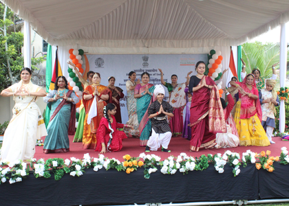 Indian diplomatic missions across globe celebrate I-Day with vibrant cultural events | Indian diplomatic missions across globe celebrate I-Day with vibrant cultural events