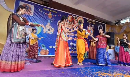 Joyful Janmashtami celebrations light up Nainital; children shine in Krishna-Radha attire | Joyful Janmashtami celebrations light up Nainital; children shine in Krishna-Radha attire