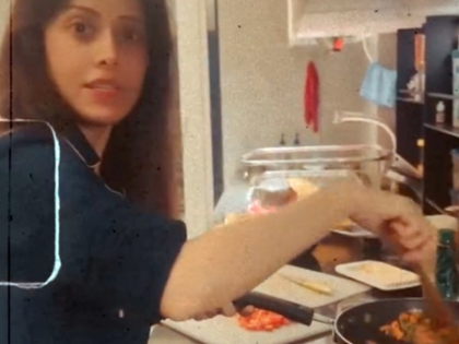 Nushrratt Bharuccha enjoys an impromptu cooking session in the middle of the night | Nushrratt Bharuccha enjoys an impromptu cooking session in the middle of the night