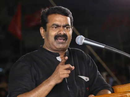 NTK leader Seeman walks off stage amid chaos in TN‘s Villupuram protest meeting | NTK leader Seeman walks off stage amid chaos in TN‘s Villupuram protest meeting NTK leader Seeman walks off stage amid chaos in TN‘s Villupuram protest meeting | NTK leader Seeman walks off stage amid chaos in TN‘s Villupuram protest meeting