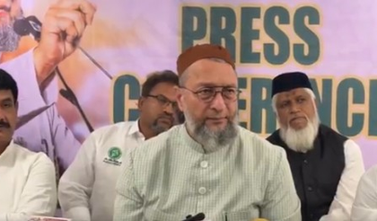 AIMIM chief Owaisi hits out at Centre on SIR issue, Waqf Act & 'restoring statehood' in Puducherry | AIMIM chief Owaisi hits out at Centre on SIR issue, Waqf Act & 'restoring statehood' in Puducherry AIMIM chief Owaisi hits out at Centre on SIR issue, Waqf Act & 'restoring statehood' in Puducherry | AIMIM chief Owaisi hits out at Centre on SIR issue, Waqf Act & 'restoring statehood' in Puducherry
