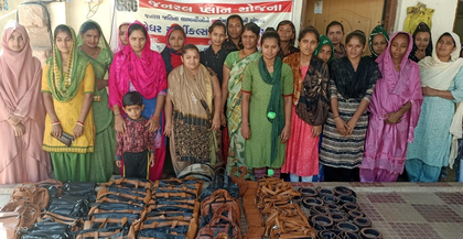 Over 2,000 beneficiaries trained in leather and rexine articles making in Gujarat in five years | Over 2,000 beneficiaries trained in leather and rexine articles making in Gujarat in five years