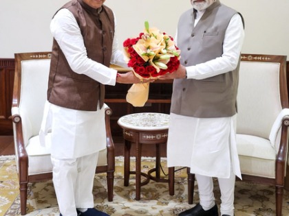 MP CM Mohan Yadav meets PM Modi, briefs on key projects | MP CM Mohan Yadav meets PM Modi, briefs on key projects