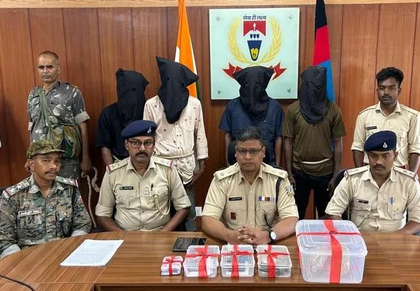 Jharkhand Police arrest six ultras in Khunti and Latehar, seize arms and explosives | Jharkhand Police arrest six ultras in Khunti and Latehar, seize arms and explosives