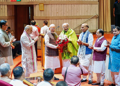 VP poll: Rijiju says PM has urged MPs from all parties to support Radhakrishnan | VP poll: Rijiju says PM has urged MPs from all parties to support Radhakrishnan