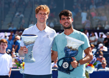 Alcaraz takes first Cincinnati title after Sinner retires | Alcaraz takes first Cincinnati title after Sinner retires Alcaraz takes first Cincinnati title after Sinner retires | Alcaraz takes first Cincinnati title after Sinner retires