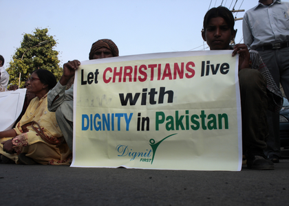 Pakistan's Christian community protests delayed justice for 2023 Jaranwala riot victims | Pakistan's Christian community protests delayed justice for 2023 Jaranwala riot victims