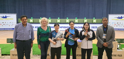 Rashmika’s gold after Manu’s bronze lights up the day for India at Asian Shooting Championship | Rashmika’s gold after Manu’s bronze lights up the day for India at Asian Shooting Championship