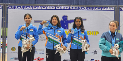 India’s youth shooters finish 1-2 in women’s 10m Air Pistol at Asian Shooting Championship | India’s youth shooters finish 1-2 in women’s 10m Air Pistol at Asian Shooting Championship India’s youth shooters finish 1-2 in women’s 10m Air Pistol at Asian Shooting Championship | India’s youth shooters finish 1-2 in women’s 10m Air Pistol at Asian Shooting Championship