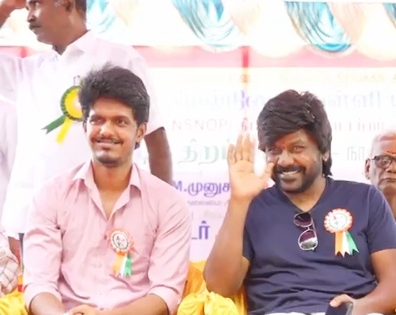 Tamil actors Raghava Lawrence, KPY Bala join hands to build restrooms for students in Government school | Tamil actors Raghava Lawrence, KPY Bala join hands to build restrooms for students in Government school