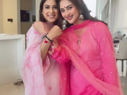 Nia Sharma treats Krystal D'souza with special coffee during Mumbai monsoon | Nia Sharma treats Krystal D'souza with special coffee during Mumbai monsoon