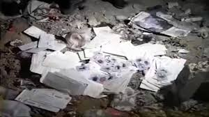 Officials recover over 40 voter ID cards from garbage site near Union Minister's residence in MP; probe underway | Officials recover over 40 voter ID cards from garbage site near Union Minister's residence in MP; probe underway