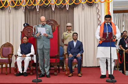 Chhattisgarh CM expands cabinet with induction of 3 ministers; overhauls portfolios | Chhattisgarh CM expands cabinet with induction of 3 ministers; overhauls portfolios