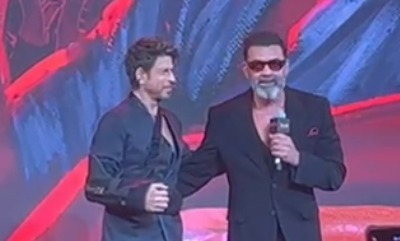 Bobby Deol reveals Aryan Khan kept saying 'once more' while filming "The Ba***ds Of Bollywood" | Bobby Deol reveals Aryan Khan kept saying 'once more' while filming "The Ba***ds Of Bollywood" Bobby Deol reveals Aryan Khan kept saying 'once more' while filming "The Ba***ds Of Bollywood" | Bobby Deol reveals Aryan Khan kept saying 'once more' while filming "The Ba***ds Of Bollywood"