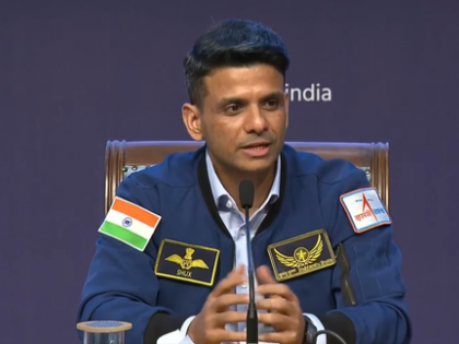 Reaching Space Station was mission of 140 crore Indians: Astronaut Shubhanshu Shukla | Reaching Space Station was mission of 140 crore Indians: Astronaut Shubhanshu Shukla Reaching Space Station was mission of 140 crore Indians: Astronaut Shubhanshu Shukla | Reaching Space Station was mission of 140 crore Indians: Astronaut Shubhanshu Shukla