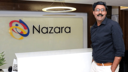 Nazara Technologies’ shares tank 23 pc in two days over online gaming bill | Nazara Technologies’ shares tank 23 pc in two days over online gaming bill