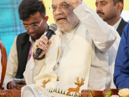 Amit Shah accuses INDIA bloc's VP nominee of supporting 'Maoism' | Amit Shah accuses INDIA bloc's VP nominee of supporting 'Maoism'