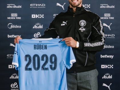 Man City defender Ruben Dias extends contract till 2029 | Man City defender Ruben Dias extends contract till 2029