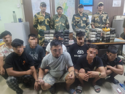 Security forces seize drugs valued at Rs 77 crore in Mizoram, Tripura; 12 held | Security forces seize drugs valued at Rs 77 crore in Mizoram, Tripura; 12 held Security forces seize drugs valued at Rs 77 crore in Mizoram, Tripura; 12 held | Security forces seize drugs valued at Rs 77 crore in Mizoram, Tripura; 12 held