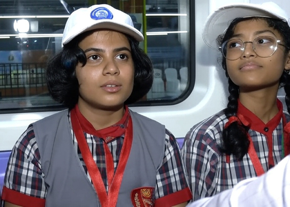 PM Modi travels in Kolkata Metro, engages in candid conversation with students | PM Modi travels in Kolkata Metro, engages in candid conversation with students PM Modi travels in Kolkata Metro, engages in candid conversation with students | PM Modi travels in Kolkata Metro, engages in candid conversation with students
