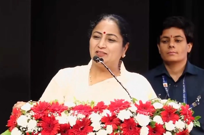 Delhi CM Gupta attends SRCC anniversary, says won't be intimidated by any 'demonic' force | Delhi CM Gupta attends SRCC anniversary, says won't be intimidated by any 'demonic' force Delhi CM Gupta attends SRCC anniversary, says won't be intimidated by any 'demonic' force | Delhi CM Gupta attends SRCC anniversary, says won't be intimidated by any 'demonic' force