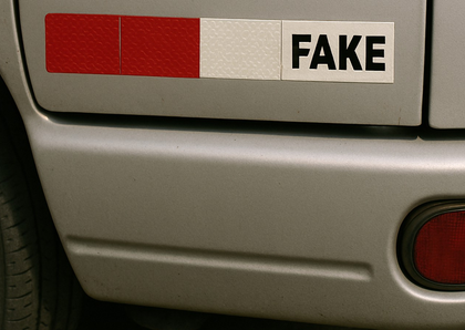 Strict action against fake reflective tapes on vehicles, fine up to Rs 10,000 in Noida | Strict action against fake reflective tapes on vehicles, fine up to Rs 10,000 in Noida Strict action against fake reflective tapes on vehicles, fine up to Rs 10,000 in Noida | Strict action against fake reflective tapes on vehicles, fine up to Rs 10,000 in Noida