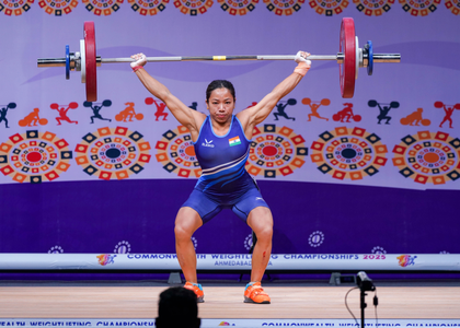 Chanu credits hard work, coaches after gold at Commonwealth Weightlifting C'ships | Chanu credits hard work, coaches after gold at Commonwealth Weightlifting C'ships Chanu credits hard work, coaches after gold at Commonwealth Weightlifting C'ships | Chanu credits hard work, coaches after gold at Commonwealth Weightlifting C'ships