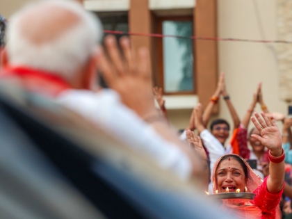 ‘Divine figure for us’, says woman who cried and did aarti for PM Modi at Gujarat roadshow | ‘Divine figure for us’, says woman who cried and did aarti for PM Modi at Gujarat roadshow ‘Divine figure for us’, says woman who cried and did aarti for PM Modi at Gujarat roadshow | ‘Divine figure for us’, says woman who cried and did aarti for PM Modi at Gujarat roadshow