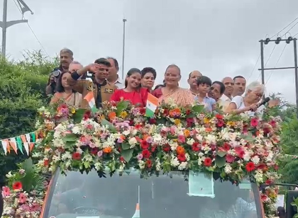 Very happy and excited: Shubhanshu Shukla on receiving grand welcome in Lucknow | Very happy and excited: Shubhanshu Shukla on receiving grand welcome in Lucknow Very happy and excited: Shubhanshu Shukla on receiving grand welcome in Lucknow | Very happy and excited: Shubhanshu Shukla on receiving grand welcome in Lucknow