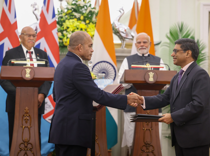 Deepening development partnership, India and Fiji solidify ties in key sectors | Deepening development partnership, India and Fiji solidify ties in key sectors Deepening development partnership, India and Fiji solidify ties in key sectors | Deepening development partnership, India and Fiji solidify ties in key sectors