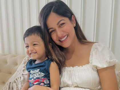 Ishita Dutta’s two-year-old son sings special birthday song for her in his cute baby voice | Ishita Dutta’s two-year-old son sings special birthday song for her in his cute baby voice