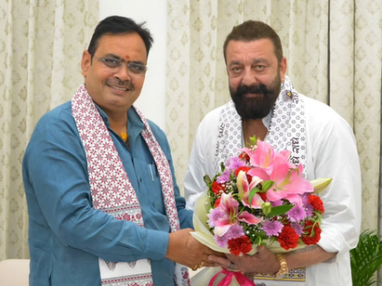 Sanjay Dutt meets Rajasthan CM Bhajan Lal Sharma, talks about working towards dreams for Rajasthan | Sanjay Dutt meets Rajasthan CM Bhajan Lal Sharma, talks about working towards dreams for Rajasthan
