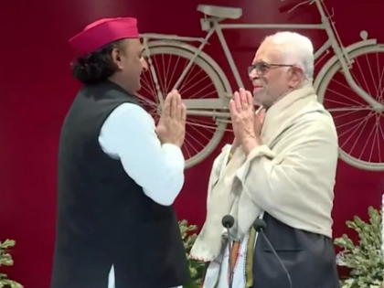 Justice Sudershan Reddy receives warm welcome in UP; SP says INDIA Bloc stands united for VP pick | Justice Sudershan Reddy receives warm welcome in UP; SP says INDIA Bloc stands united for VP pick