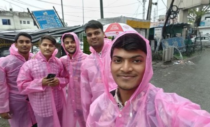 Three youths from Rajasthan missing after landslide hits Vaishno Devi in Jammu | Three youths from Rajasthan missing after landslide hits Vaishno Devi in Jammu