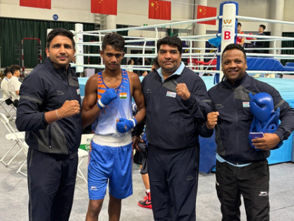 Dhruv Kharb, Uday Singh shine on day two of Belt and Road Boxing tournament | Dhruv Kharb, Uday Singh shine on day two of Belt and Road Boxing tournament Dhruv Kharb, Uday Singh shine on day two of Belt and Road Boxing tournament | Dhruv Kharb, Uday Singh shine on day two of Belt and Road Boxing tournament