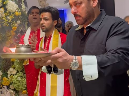 Salman Khan shares glimpses of Khan family’s Ganpati celebrations | Salman Khan shares glimpses of Khan family’s Ganpati celebrations