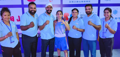 Indian boxers secure 26 medals after day 3 at Belt and Road Youth Boxing Gala | Indian boxers secure 26 medals after day 3 at Belt and Road Youth Boxing Gala Indian boxers secure 26 medals after day 3 at Belt and Road Youth Boxing Gala | Indian boxers secure 26 medals after day 3 at Belt and Road Youth Boxing Gala
