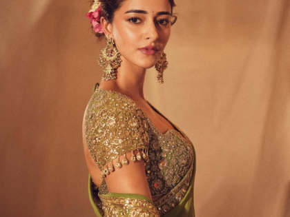 Ananya Panday radiates festive glow in her saree look on Ganesh Chaturthi | Ananya Panday radiates festive glow in her saree look on Ganesh Chaturthi Ananya Panday radiates festive glow in her saree look on Ganesh Chaturthi | Ananya Panday radiates festive glow in her saree look on Ganesh Chaturthi