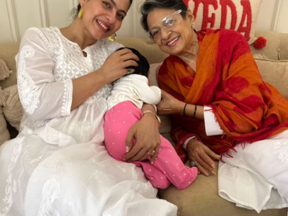 Kajol treats with some happy baby pics including Baby Tanuja | Kajol treats with some happy baby pics including Baby Tanuja Kajol treats with some happy baby pics including Baby Tanuja | Kajol treats with some happy baby pics including Baby Tanuja