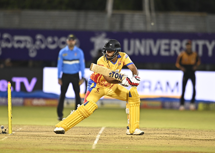 Mangaluru Dragons crowned champions of Maharaja Trophy KSCA T20, overcome Hubli Tigers in rain-hit final | Mangaluru Dragons crowned champions of Maharaja Trophy KSCA T20, overcome Hubli Tigers in rain-hit final