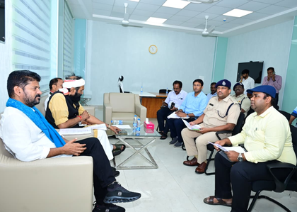 Telangana floods: CM calls for rainfall data monitoring, timely alert | Telangana floods: CM calls for rainfall data monitoring, timely alert Telangana floods: CM calls for rainfall data monitoring, timely alert | Telangana floods: CM calls for rainfall data monitoring, timely alert