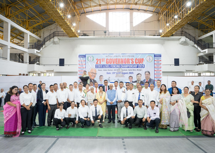 Manipur Guv inaugurates 21st Governor’s Cup, state-level fencing championship | Manipur Guv inaugurates 21st Governor’s Cup, state-level fencing championship Manipur Guv inaugurates 21st Governor’s Cup, state-level fencing championship | Manipur Guv inaugurates 21st Governor’s Cup, state-level fencing championship