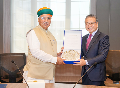 India positioning itself as global arbitration hub: Arjun Ram Meghwal | India positioning itself as global arbitration hub: Arjun Ram Meghwal India positioning itself as global arbitration hub: Arjun Ram Meghwal | India positioning itself as global arbitration hub: Arjun Ram Meghwal