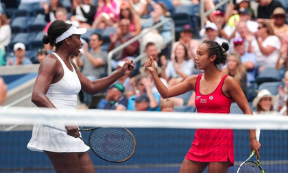 US Open: Venus-Fernandez prevail into women's doubles second round | US Open: Venus-Fernandez prevail into women's doubles second round US Open: Venus-Fernandez prevail into women's doubles second round | US Open: Venus-Fernandez prevail into women's doubles second round