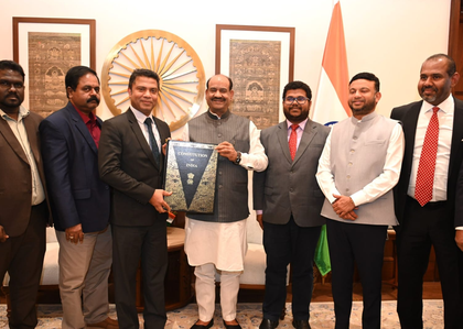 Sri Lanka-India Parliamentary Friendship delegation meets LS Speaker, discusses enhancing parliamentary ties | Sri Lanka-India Parliamentary Friendship delegation meets LS Speaker, discusses enhancing parliamentary ties Sri Lanka-India Parliamentary Friendship delegation meets LS Speaker, discusses enhancing parliamentary ties | Sri Lanka-India Parliamentary Friendship delegation meets LS Speaker, discusses enhancing parliamentary ties